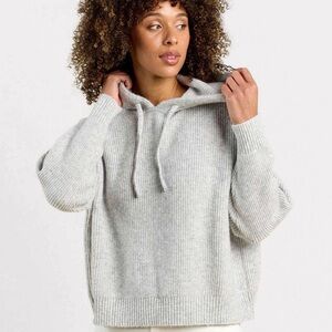 Nuuds Ribbed Sweater Hoodie